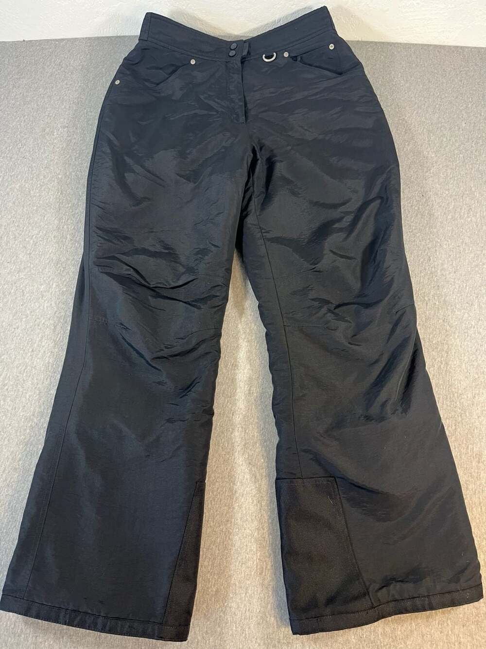 Columbia Black Omni-Heat Insulated Snow Ski Pants Women’s Size L 36x30